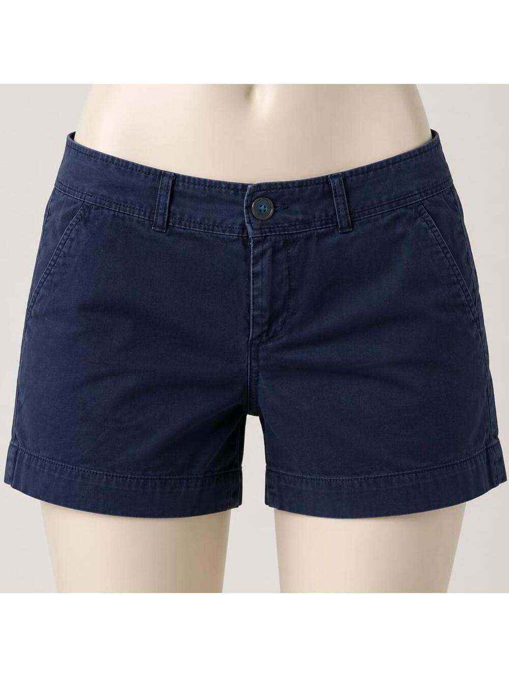 Lilly Pulitzer Navy Cotton Shorts Size 12